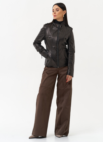 Женская кожаная куртка