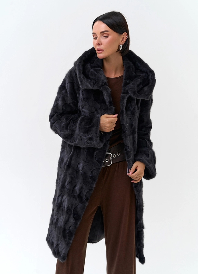 Шуба из меха норки модель № 34049 универмаг малина фото