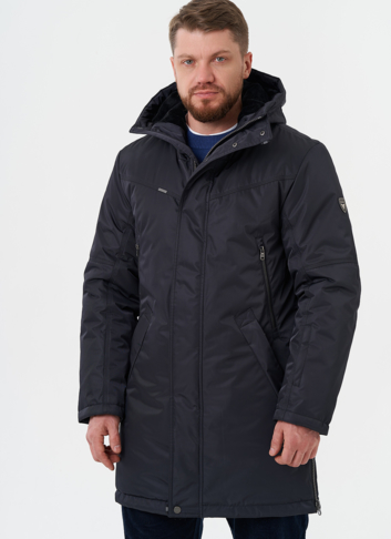 Мужской пуховик с капюшоном