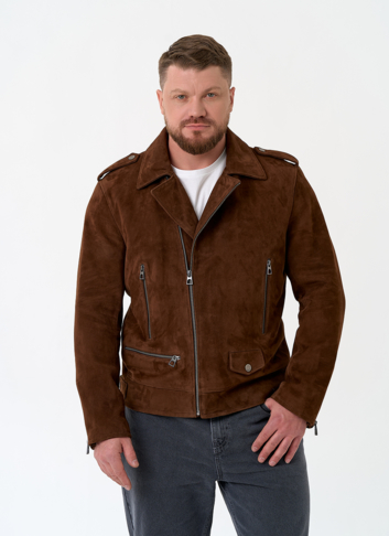 Мужская куртка из натуральной замши