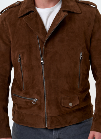 Мужская куртка из натуральной замши