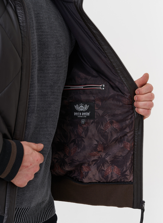 Куртка мужская из натуральной кожи 