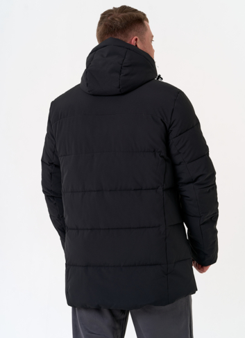 Мужской пуховик с капюшоном